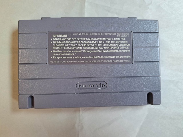 SUPER NINTENDO - POWER INSTINCT - CARTRIDGE ONLY (01)